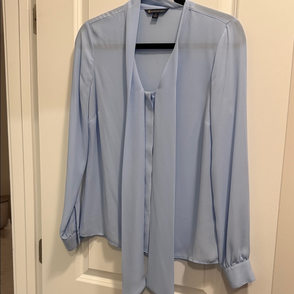 Brooks Brothers Light Blue Blouse
